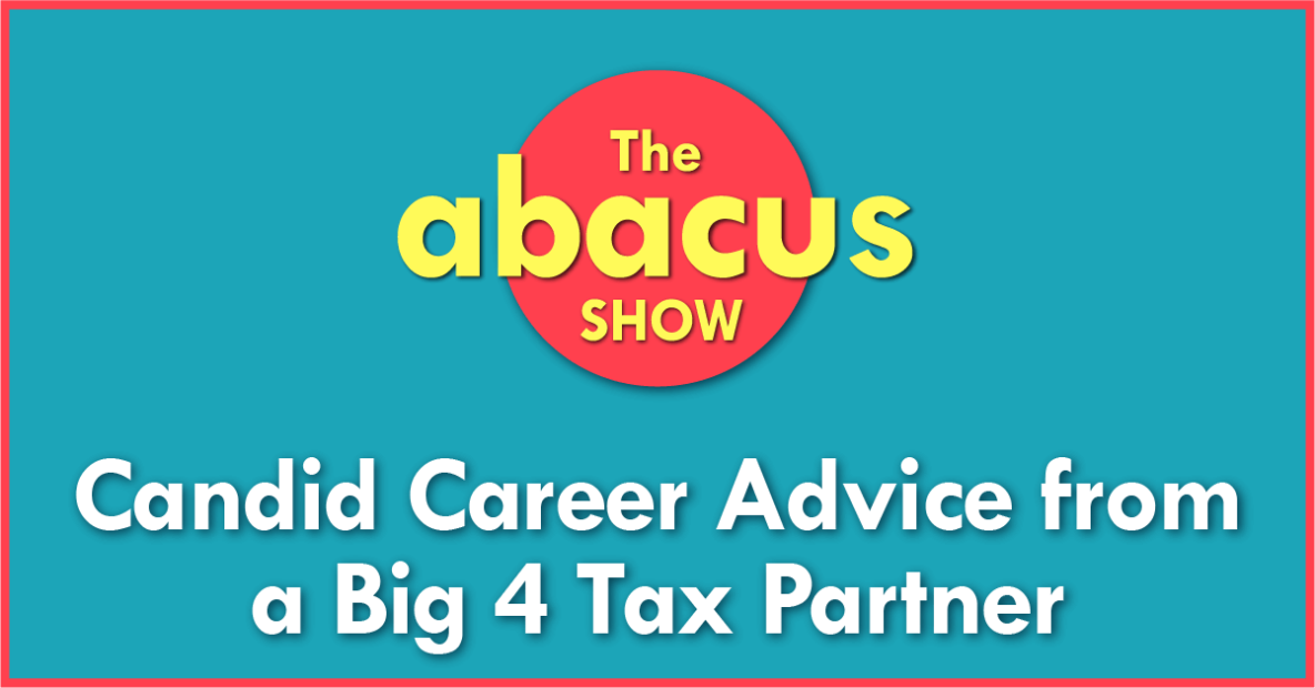 Big 4 Tax Career Advice